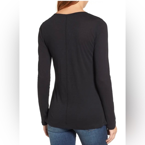 Long Sleeve Crewneck T-Shirt NWOT - Picture 3 of 6